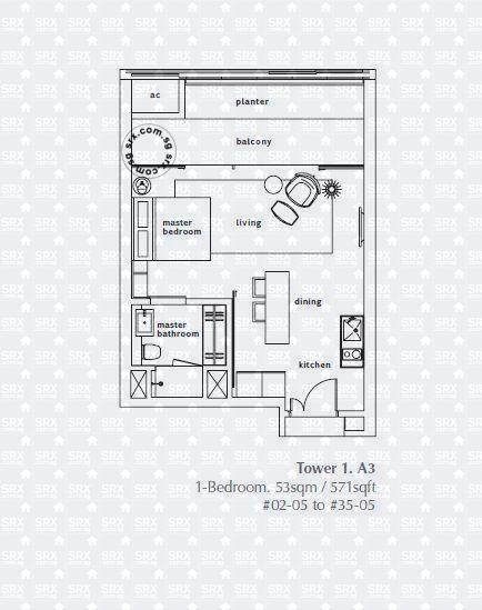 OUE Twin Peaks (D9), Condominium #435522